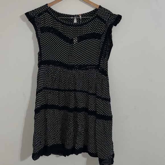 Free People retro kitty y2k 90s mini dress small - Picture 2 of 7